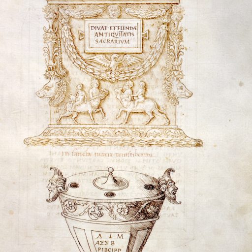 Michele Fabrizio Ferrarini.   Antiquarium sive Antiquitatis Sacrarium (sec. XV) 