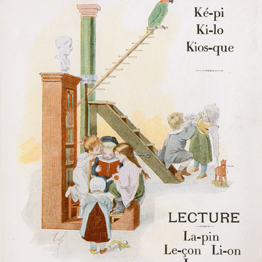 Alphabet de la Phosphatine Falières, 1905