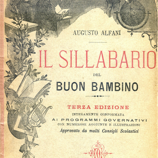 Il sillabario del buon bambino, 1892