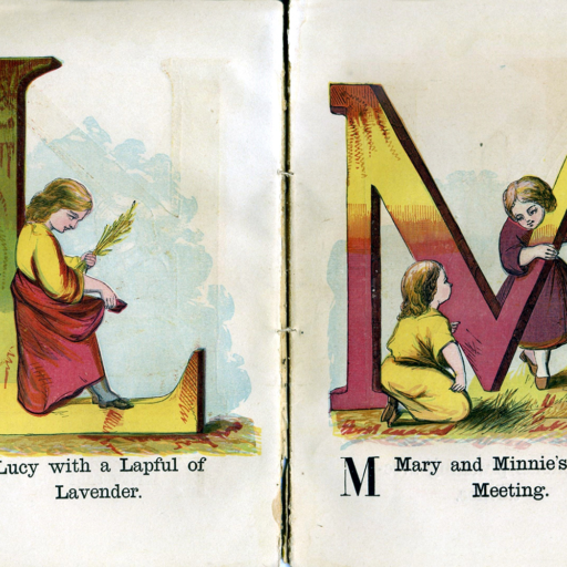 Large letters for the little ones, 1865