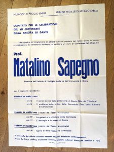 Manifesto conferenze 1965