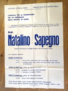 Manifesto conferenze 1965
