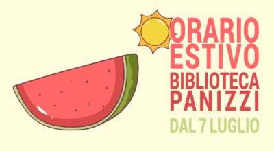 l’orario estivo in panizzi