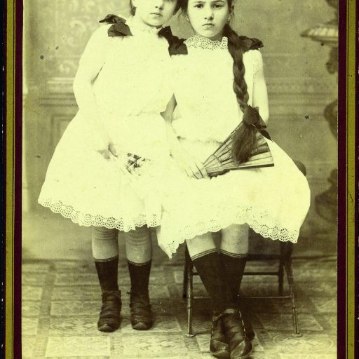 Giuseppe Fantuzzi Alda e Amelia Veneri, ca. 1900