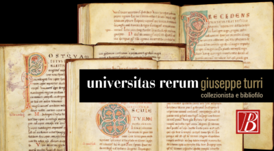 universitas rerum . giuseppe turri collezionista e bibliofilo