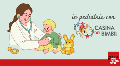 in pediatria con Casina dei Bimbi