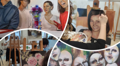 Mostra di pittura a olio degli studenti del Liceo Chierici