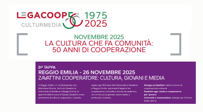 Zavattini cooperatore: cultura, giovani e media