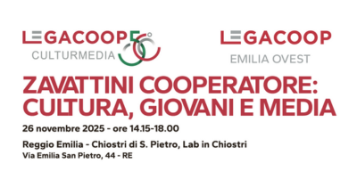 Zavattini cooperatore: cultura, giovani e media