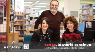 Sostieni il futuro delle biblioteche 💪​
