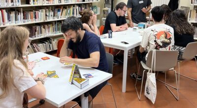 Vieni a giocare in biblioteca