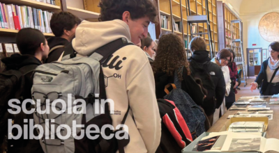 scuola in biblioteca